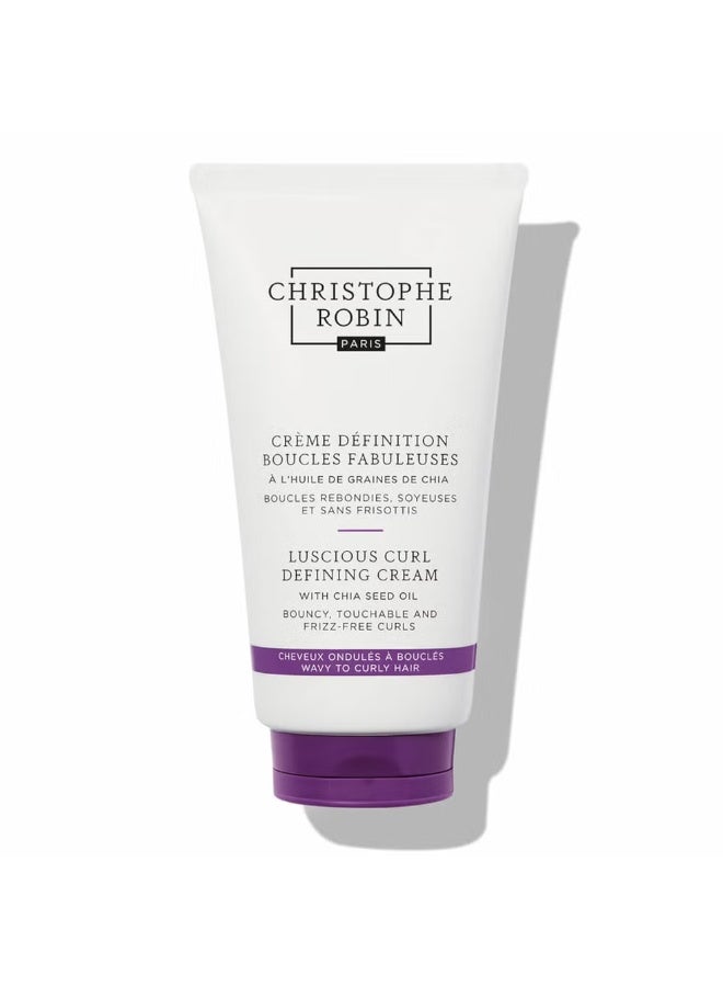 كريستوف روبن كريم كريستوف روبن الجديد لتجعيد الشعر مع زيت بذور الشيا 150 مل - Image 1