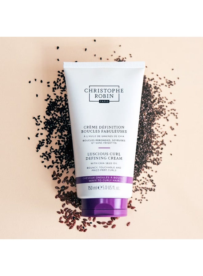 كريستوف روبن كريم كريستوف روبن الجديد لتجعيد الشعر مع زيت بذور الشيا 150 مل - Image 2