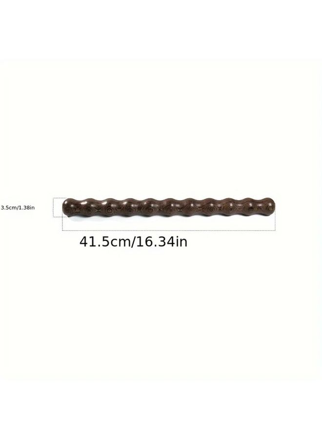 Wooden Back Massage Stick Hand Polished Gourd Shape 1pc - Image 5