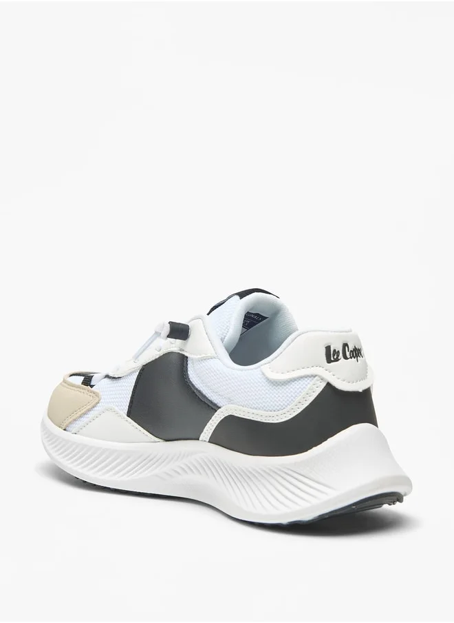 لي كوبر Boy's Colourblock Sneakers with Lace-Up Closure