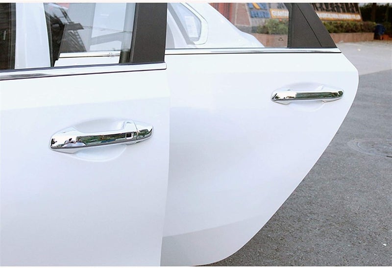 QASULER Chrome Door Handle Cover Trim for Kia Forte K3 - Image 4