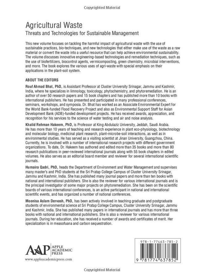 Agricultural Waste: Threats and Technologies for Sustainable Management  - Image 2