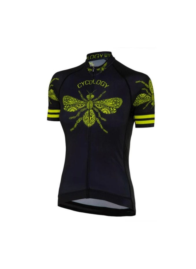 CyCology - Queen Bee Women's Cycling Jersey - Image 1
