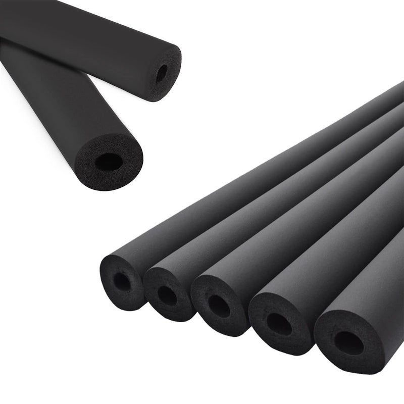 Pipe Insulation Foam Tube 1 Foam Tubing for AC Unit Guitar Stands Exercise Machine Handle and Roof Rack 1 ID38 TH6Ft