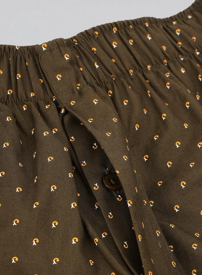 John Players  Pack of 2 - Men Printed Cotton Boxers for Men | Best Price UAE