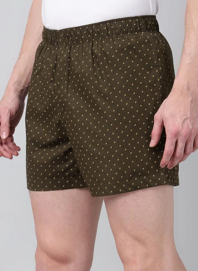 John Players  Pack of 2 - Men Printed Cotton Boxers for Men | Best Price UAE