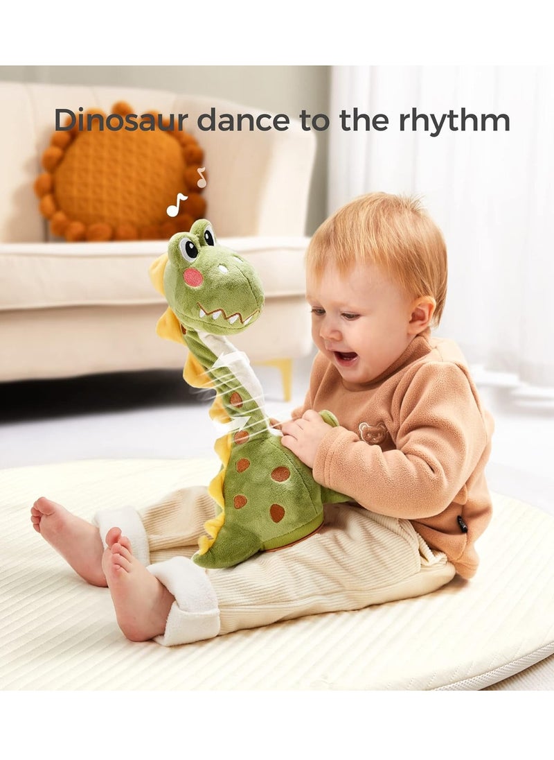JOGAMS Talking Dancing Dinosaurs Electronic Plush Musical Toy with Recording Repeating Baby Toy Gifts  - Image 3