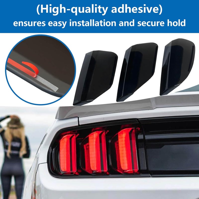 WildWell Tail Light Covers for Ford Mustang 2015-2017 - Image 3