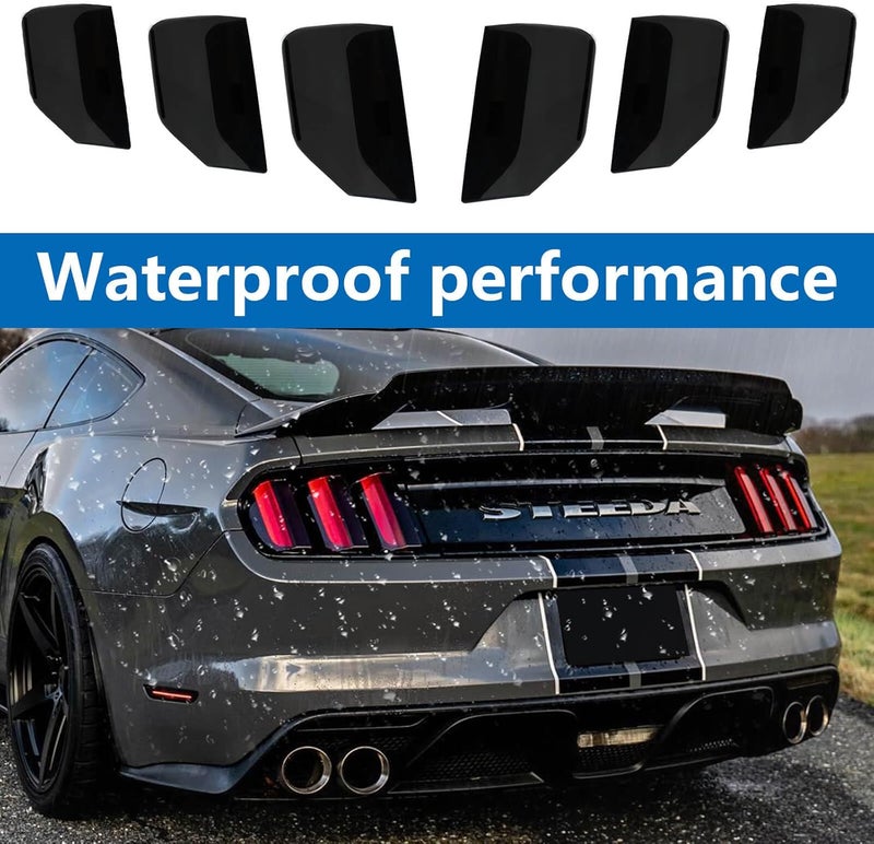 WildWell Tail Light Covers for Ford Mustang 2015-2017 - Image 4