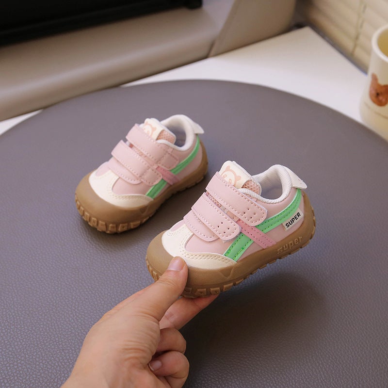 Mesh Sneakers Lightweight Flexible Sole Walking Shoes For Kids Indoor And Outdoor Activities - Image 3