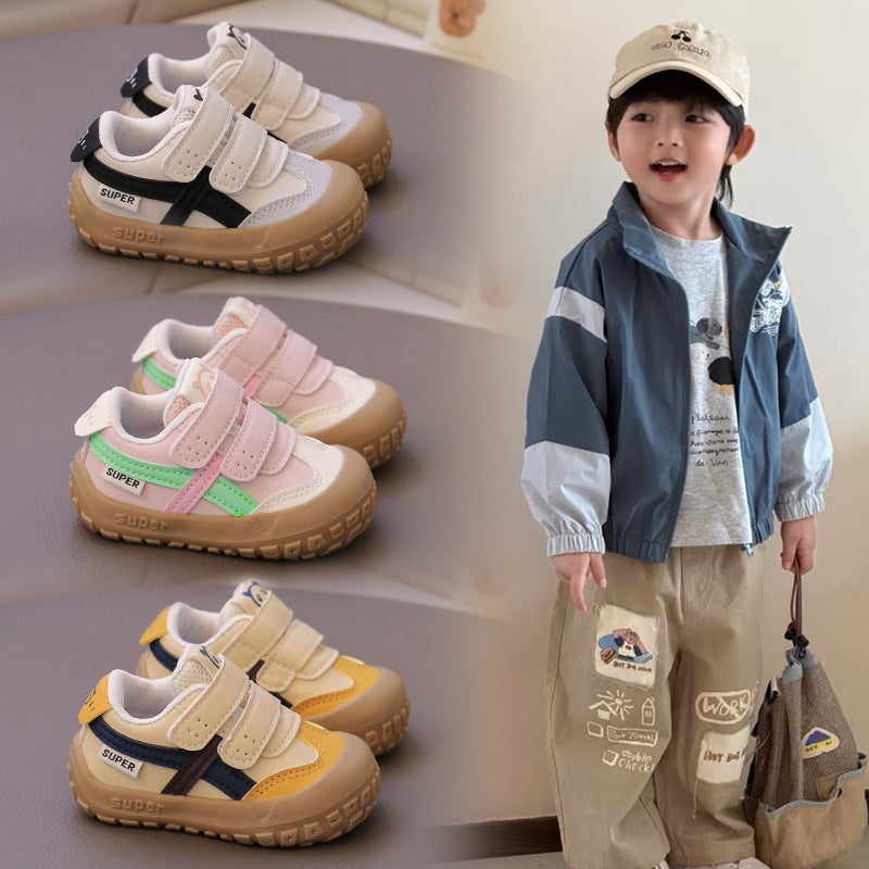 Mesh Sneakers Lightweight Flexible Sole Walking Shoes For Kids Indoor And Outdoor Activities - Image 2