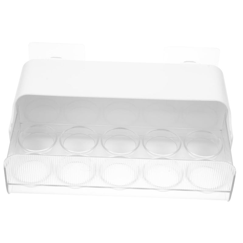 Hanging Egg Storage Box For Refrigerator Durable Egg Holder Organizes Kitchen Space Efficiently - Image 2