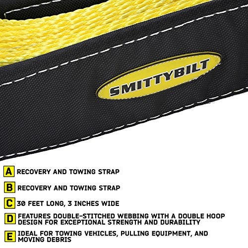 SmittyBilt TOW STRAP 3IN X 30FT - SBCC330 - Image 4