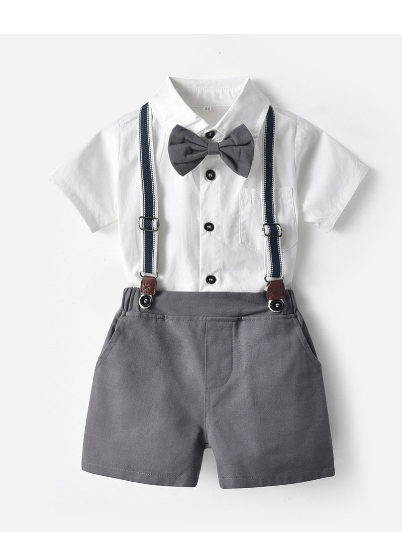 Two Piece Set Of Children's Straps And Pants - Image 1