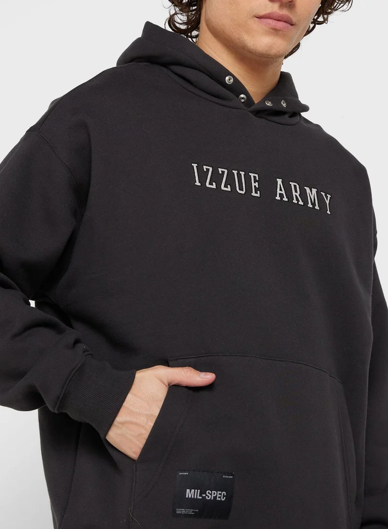 izzue Logo Hoodie
