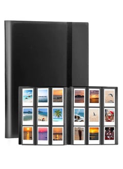 NANAO ألبوم كتاب صغير من قطعة من Moment، ألبوم صور 432 جيبًا لكاميرا Fujifilm Instax Mini، لكاميرا Fujifilm Instax Mini 11 90 70 9 8+ 8 LiPlay الفورية (أسود)  - Image 1
