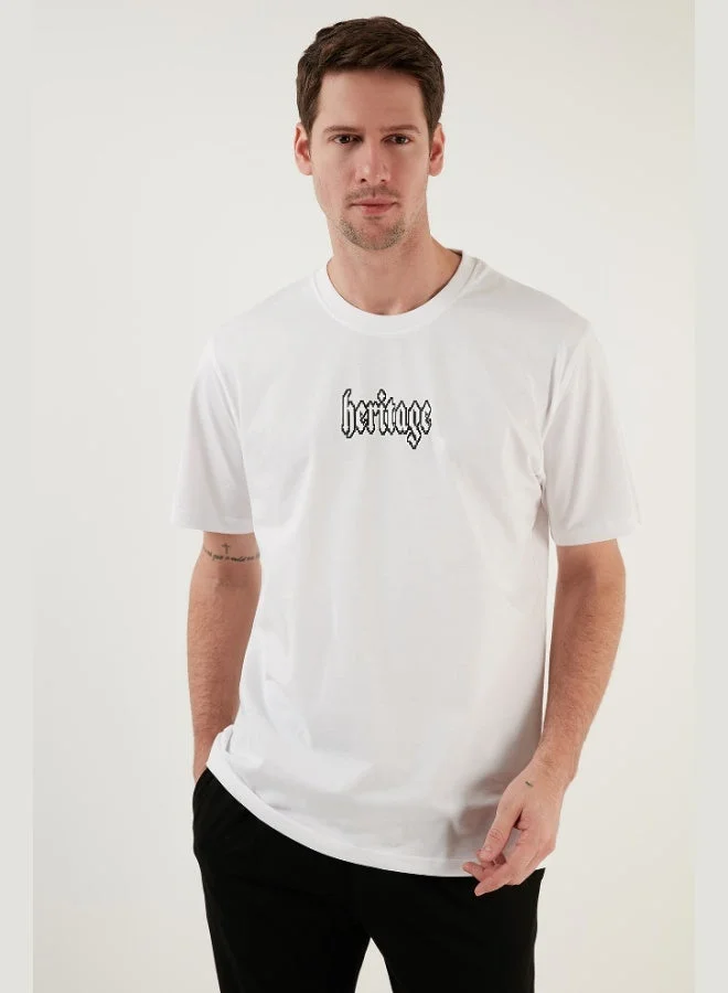 Buratti Buratti 100% Cotton Relaxed Fit Crew Neck T Shirt Men's T SHIRT 5902637