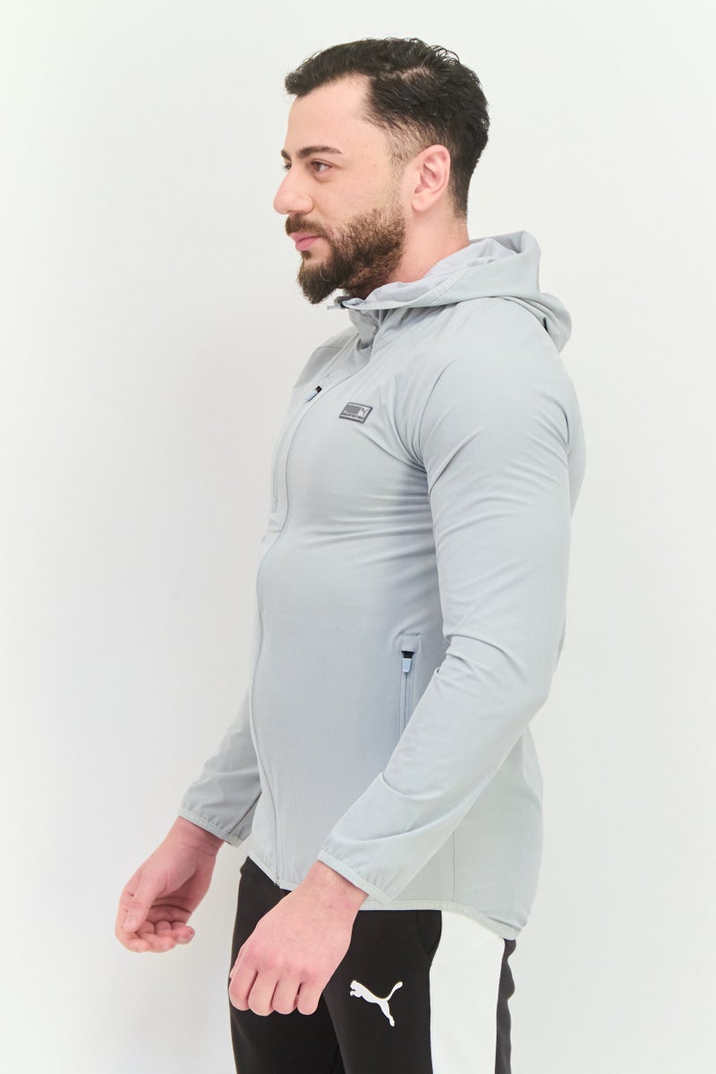 PUMA Men Sportswear Fit Long Sleeve Outdoor Jacket, Grey - Image 2