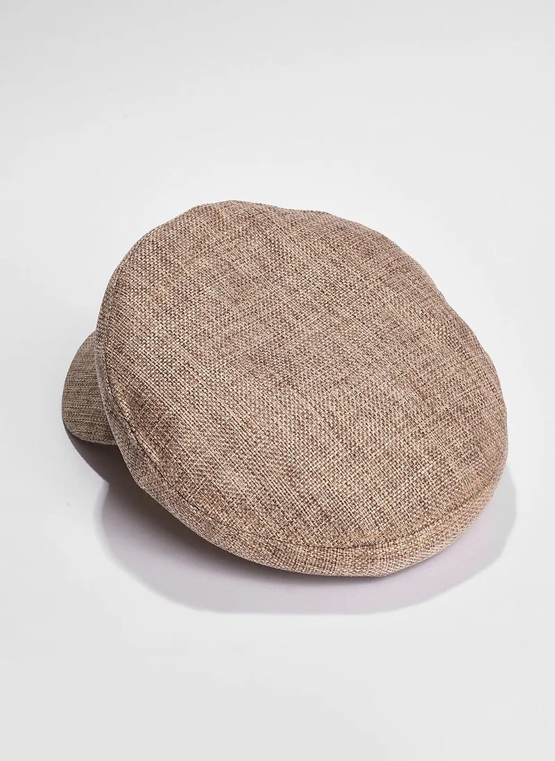 Haute Sauce Beige Solid Visor Cap