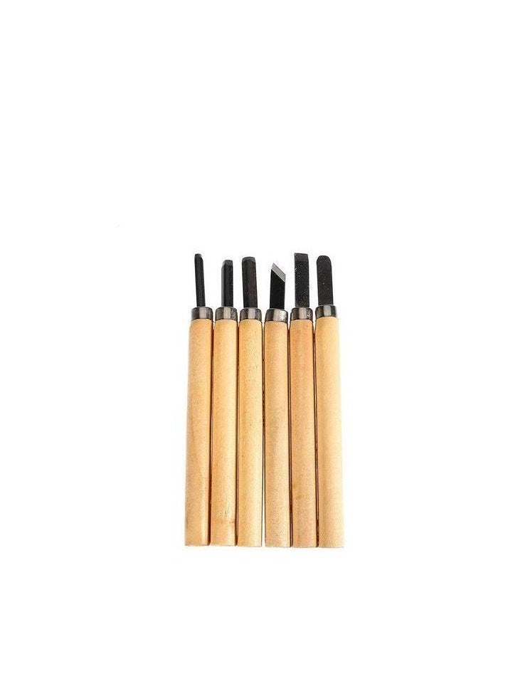 Keep Smiling Wood Carving Set DIY Tools Hand Chisels For Basic Woodworking Drop  - Image 2