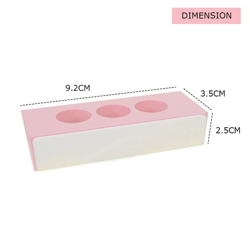 Tandem in 1 Nail High Shiner Polisher Buffer Sand Filer Smooth n Soft Manicure n Pedicure Buffing Tool With Finger Grip For Home n Salon Set Of 1 - Image 5