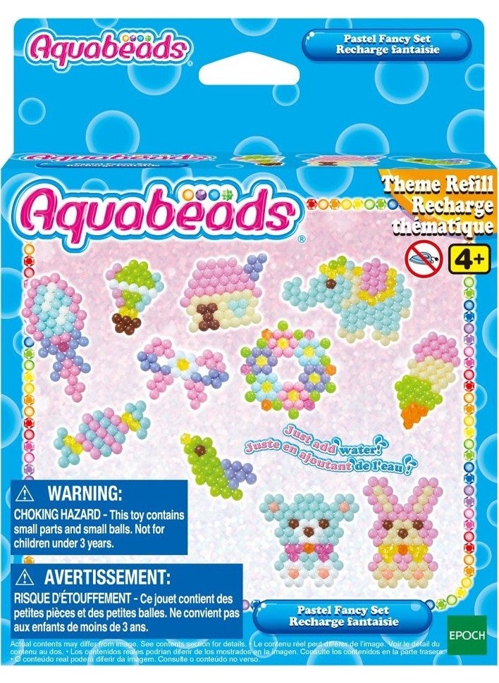 Aqua Beads - Epoch Pastel Bead Set, 600 Pieces +4 Ages - Image 1