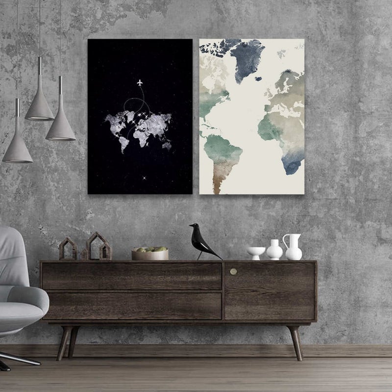 Marktna Double canvas map design - Image 1