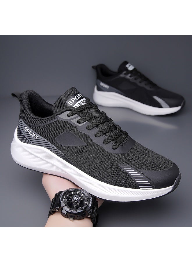 Men Sport Running Shoes Athletic Trainning Walk Breathable Comfortable Lightweight Non-Slip Sneakers for Gym Workout Daily Wear - Image 3