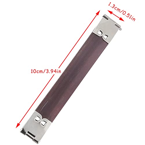 CHENJIN Handbag Hinge Spring Clip 20PCS 100x13mm / 3.94x0.51inch Metal Internal Flex Frames Kiss Clasps Sewing Internal Hinges Spring Clips For Bag Coin Purse Handbag Wallet DIY Craft - Image 2