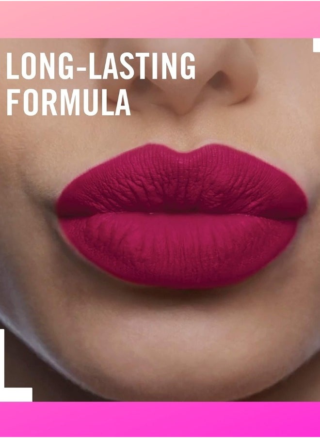 daroge Color Focus Mega Last Satin Matte Nude Lipstick Persian Red  - Image 5