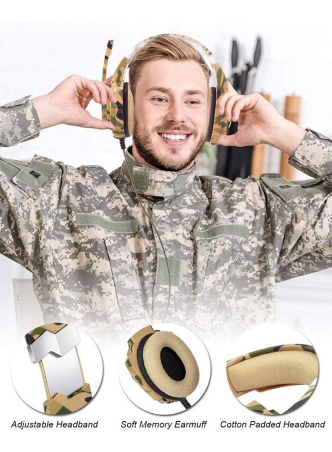 NIBEMINENT G9600 Wired Gaming Headset With Boom Mic For PlayStation 4 - Image 4