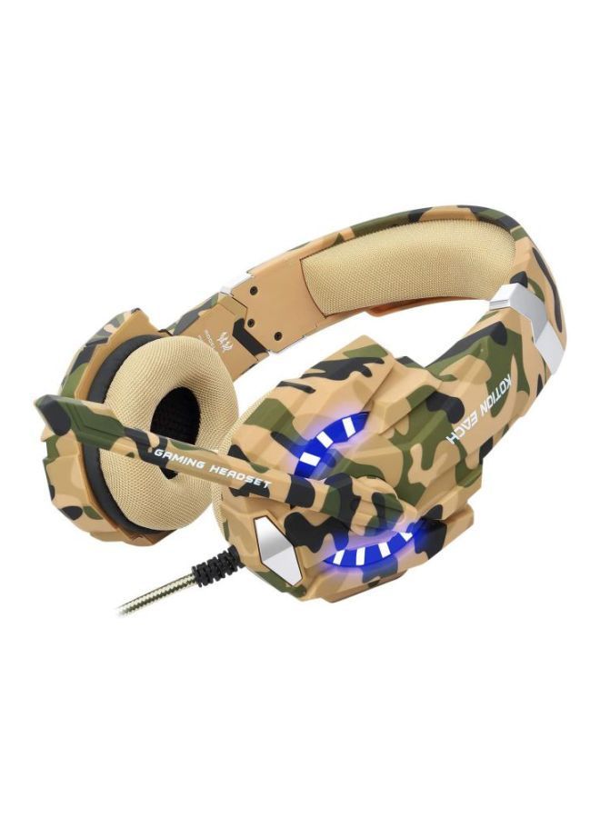 NIBEMINENT G9600 Wired Gaming Headset With Boom Mic For PlayStation 4 - Image 2