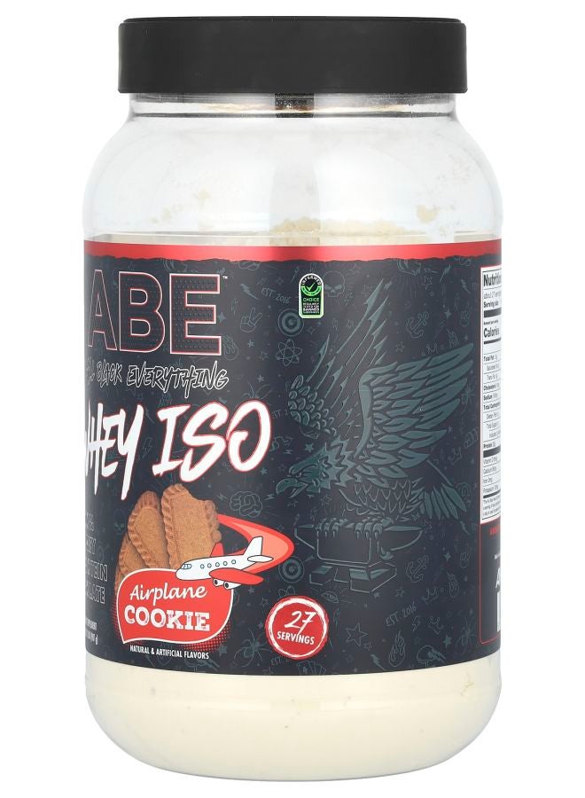 Abe Whey ISO Airplane Cookie 2 lbs (907 g) - Image 2