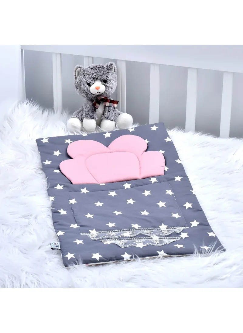 Ebabynest Big Star Series Dark Gray Star Powder Combination Bottom Opening