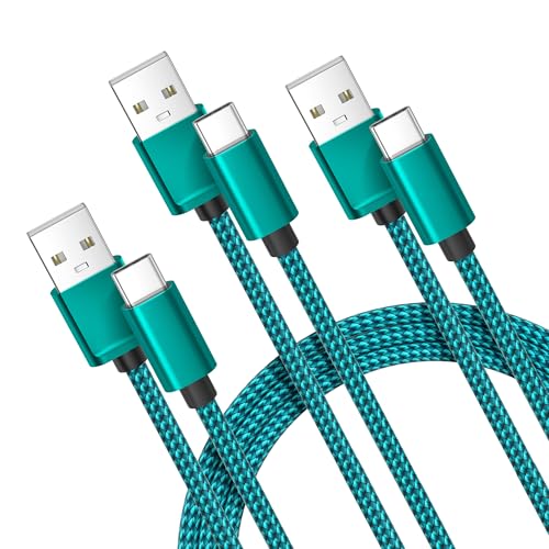Basesailor for iPhone 17 16 Pro Max Car Carplay Cable 3Pack 3.3/6.6/10FT,USB A to USB C Car Charger Cord for iPad 10 Air 4 5,Mini 6 7,Apple 15 Plus,Samsung Galaxy S24 S25,Z Flip Fold,A54 A53 A52 A51 - Image 1