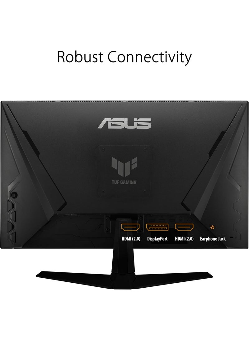 أسوس شاشة الألعاب ASUS TUF VG259Q5A: 24.5 بوصة، دقة Full HD (1920x1080)، 200 هرتز، IPS سريع، ELMB، 0.3 مللي ثانية GTG (أدنى)، مكبر صوت ستيريو، مركز DisplayWidget - أسود - Image 2