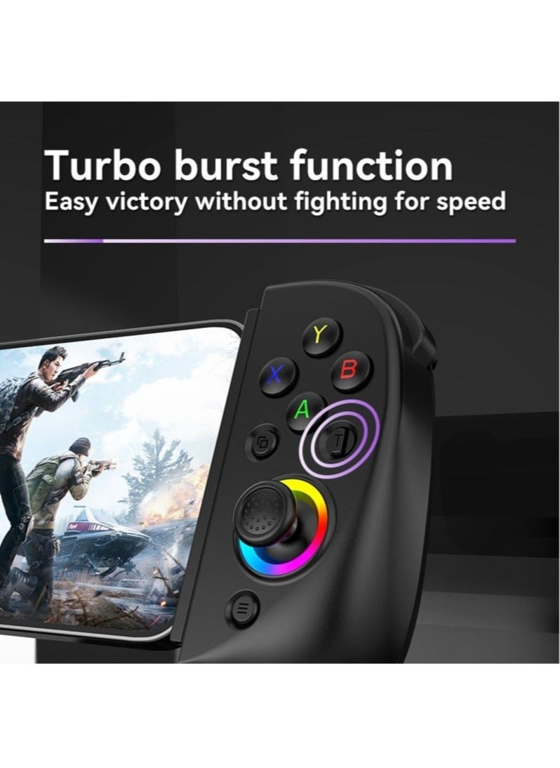 Generic - D8 Wireless Telescopic Game Controller Bluetooth-compatible 5.2 Extendable Game Console Joystick For Android iPhone Gamepad (Star White) - Image 1