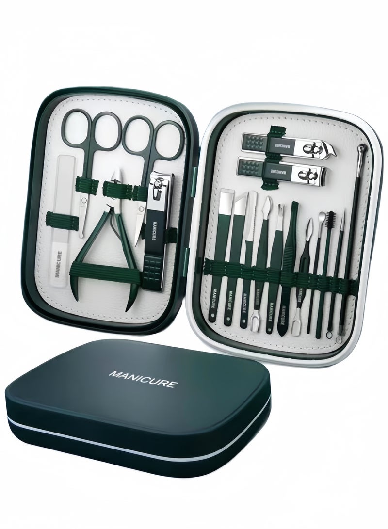 18-In-1 Nail File Trimmer Tool,nail clipper set, nail cutter. - Image 1