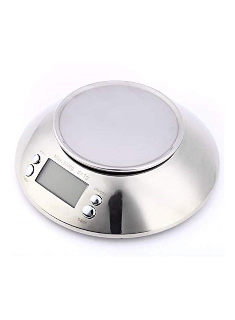 موازين مطبخ من الفولاذ المقاوم للصدأ ، مقياس وزن رقمي إلكتروني ، أداة طهي ، توازن الطعام ، دقة المطبخ مع وعاء 5 كجم ، 1 جم - Image 2