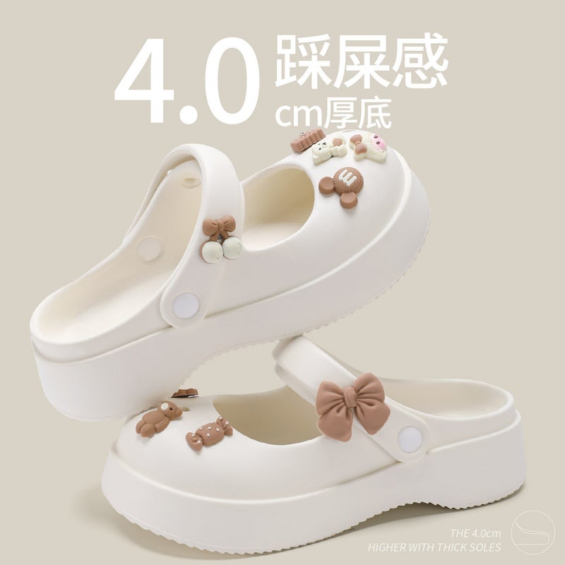 Women's EVA Thick-Soled Clog Sandals - Summer Slip-On Platform Shoes, Anti-Slip Lightweight - Image 1