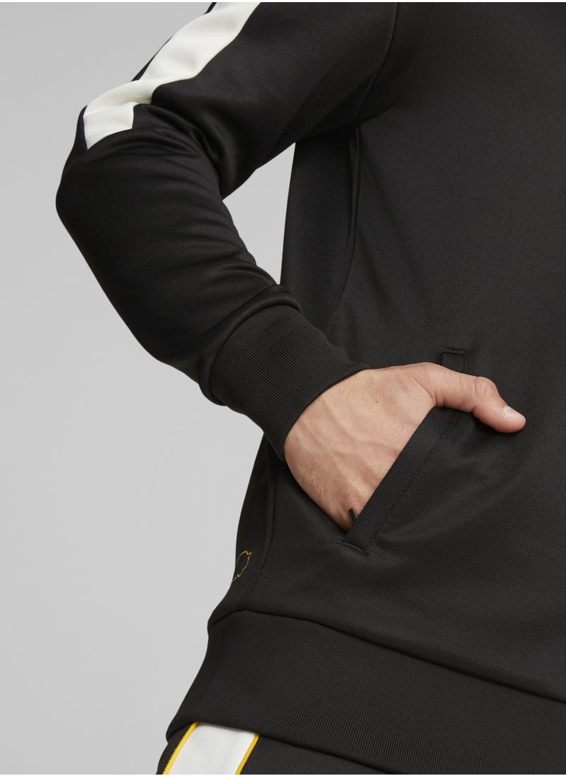 PUMA Porsche Legacy MT7 Mens Black Track Jacket  - Image 3