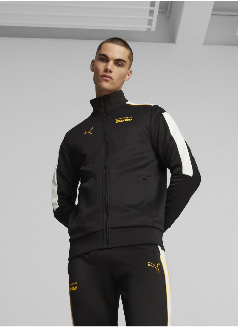 PUMA Porsche Legacy MT7 Mens Black Track Jacket  - Image 1