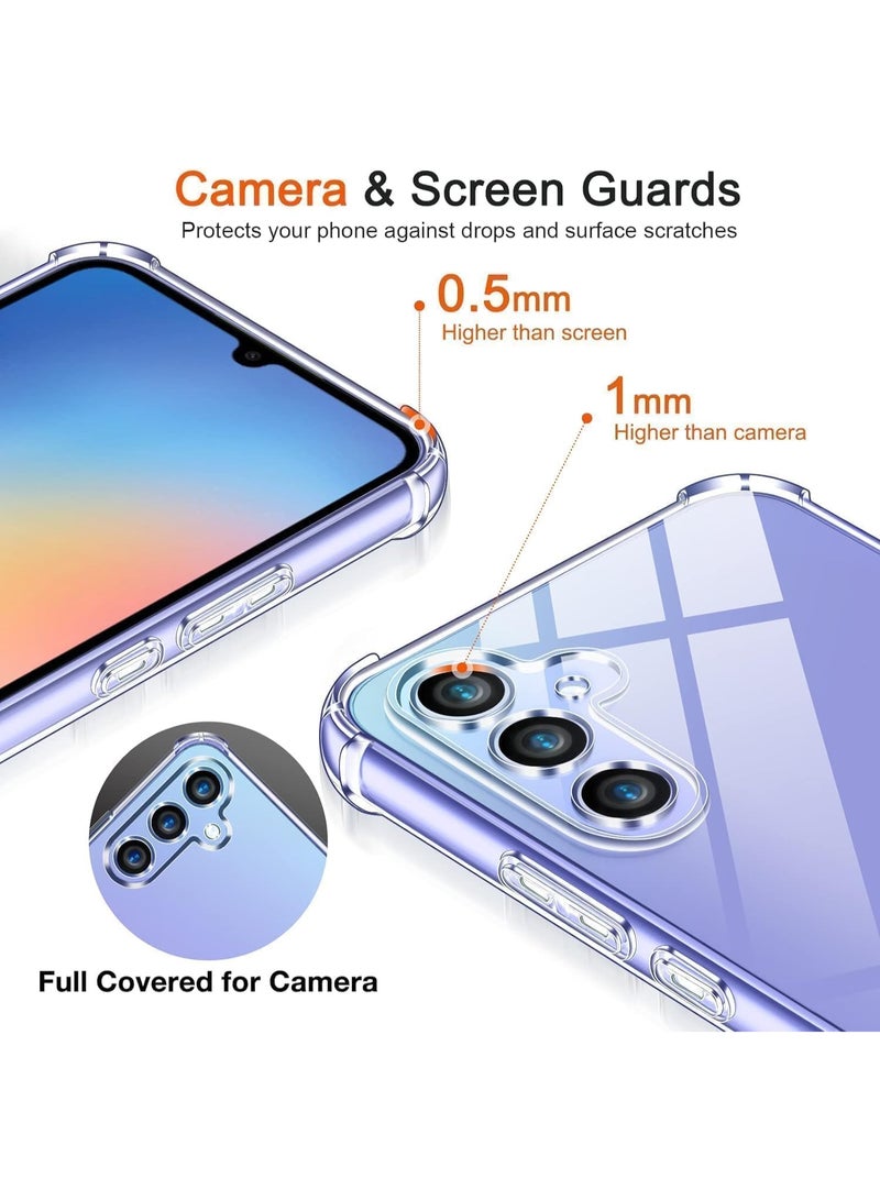 Wallet Phone Case Slim Fit Card Slot Transparent Case Protective Soft Shockproof Case with Card Holder For Samsung Galaxy A56  - Image 2