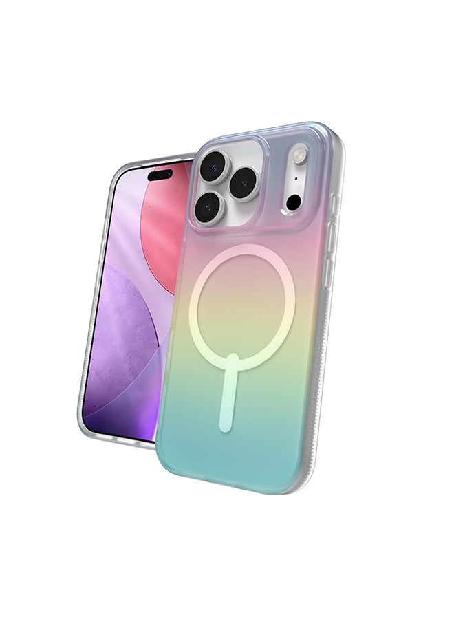 ZAGG iPhone 17 Pro Max Case – Milan Snap MagSafe Compatible Cover with Graphene Strength, 13 ft Drop Protection & Anti-Yellowing – Iridescent - Image 3