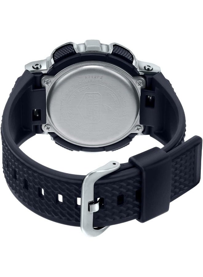 جي شوك ساعة رجالية تناظرية رقمية من الراتنج -- - . مم - Image 4