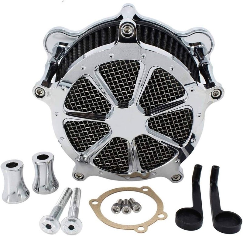 Wivplex Venturi Cut Air Cleaner Intake for Harley Motorcycles - Image 1
