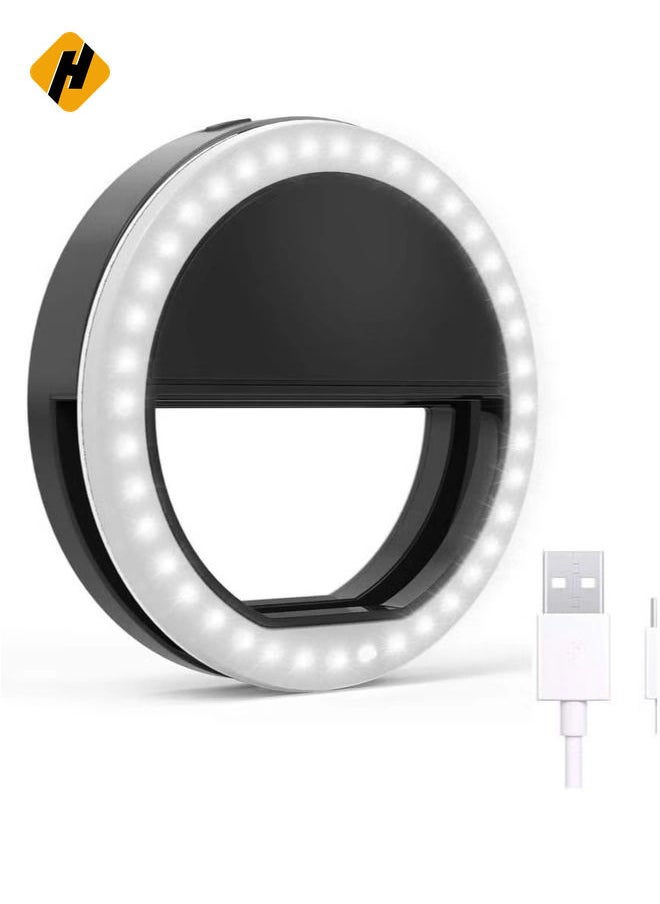 HuHa Selfie Ring Light for Mobile  3 Way Led Flash || White Light for All Smartphones  - Image 2