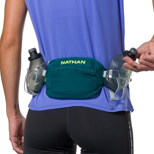 Nathan Running Belt Hydration with Flasks, Storage Pockets, Trail Mix Plus, Running Water Bottle Belt, Insulated, Walking, Hiking - Image 4