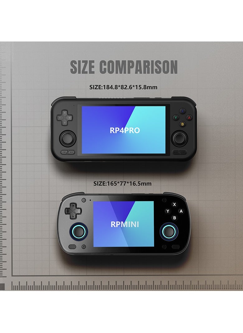 MINI Portable Retro Console Android 6GB 128GB Adreno 650 WiFi Bluetooth 3D illuminated Hall Sticks 3.7 Inch AMOLED Touchscreen Type C OTG Connection 4000mah 27W Fast Charge Built In Official OTA (B
