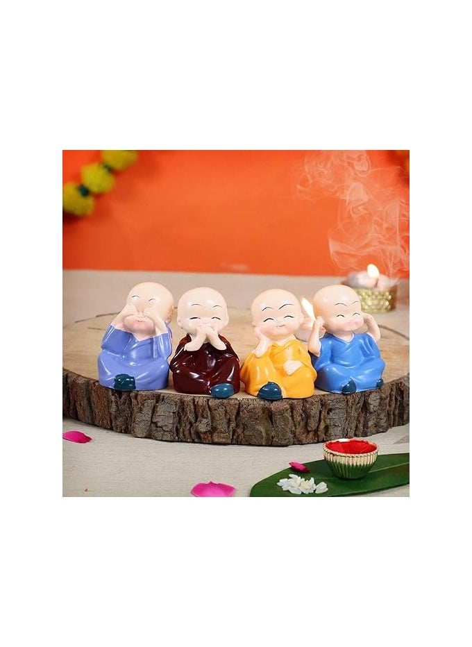 TIED RIBBONS - TIED RIBBONS Rakhi for Bhaiya Bhabhi with Gifts - Premium Bhaiya Bhabhi Rakhi with Mini Idols Statues Roli Chawal and Mini Greeting Card - Rakhi for Brother and Bhabhi with Gift - Image 1